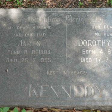 KENNEDY James 1904-1955 &amp; Dorothy Ada 1908-2002