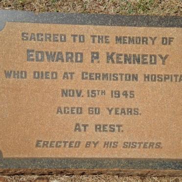 KENNEDY Edward P. -1945