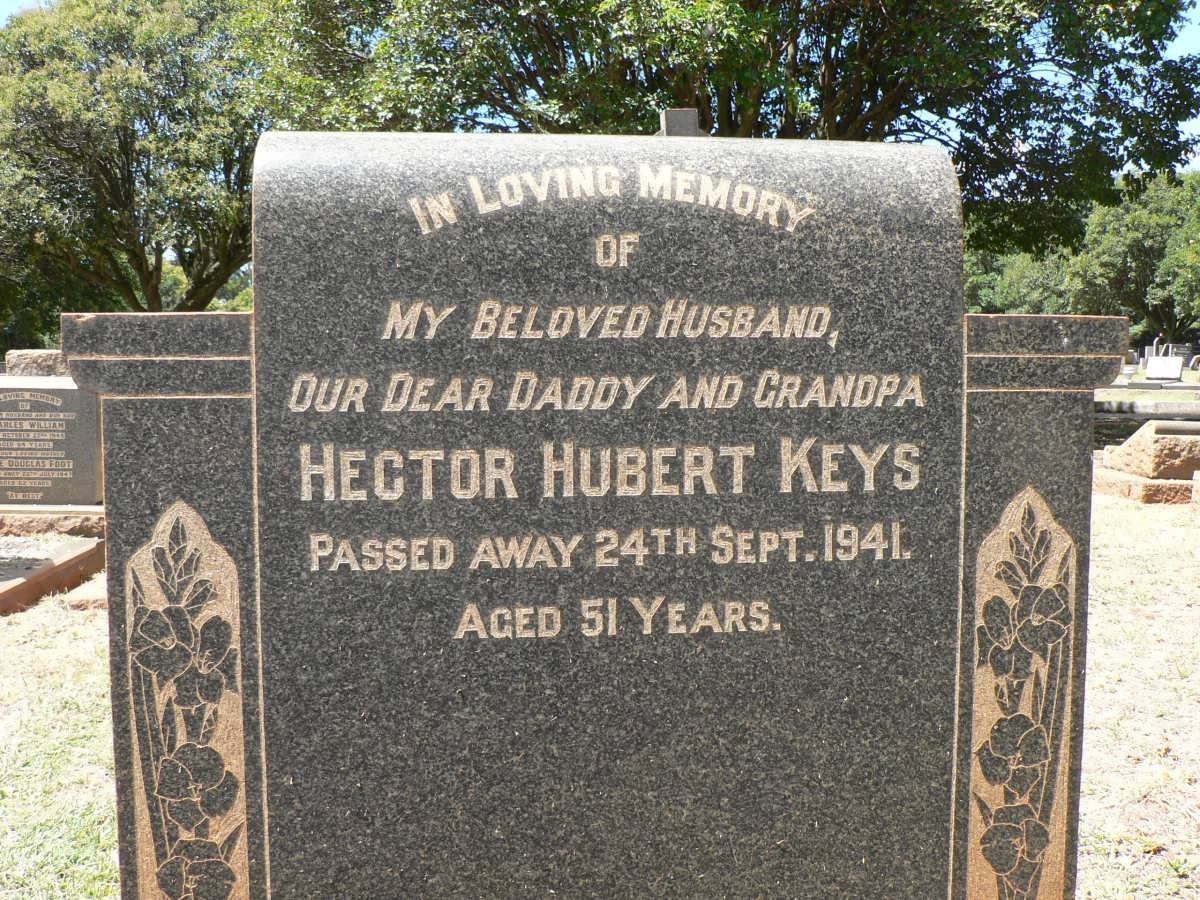 KEYS Hector Hubert -1941