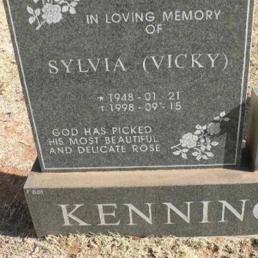 KENNING Sylvia 1948-1998