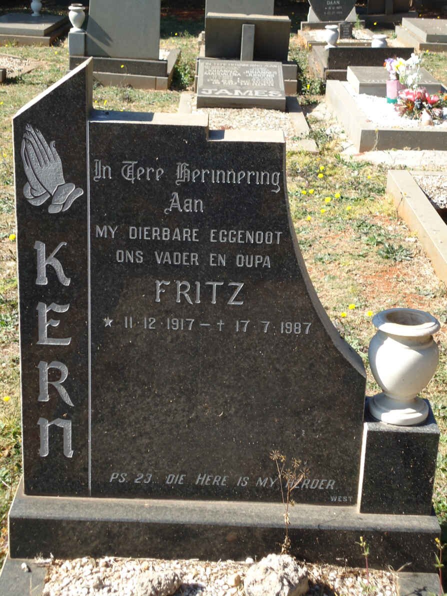 KERN Fritz 1917-1987