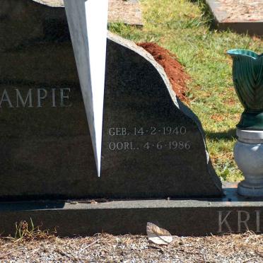 KRIEL Sampie 1940-1986