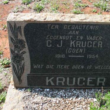 KRUGER C.J. 1918-1954