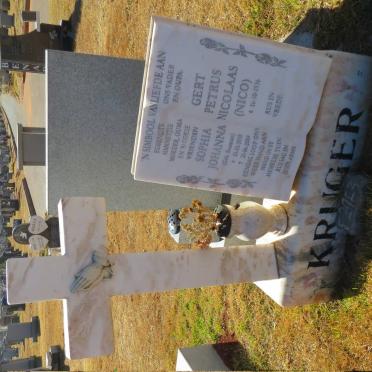 KRUGER Gert Petrus Nicolaas 1936- &amp; Sophia Johanna BOSMAN 1948-2004