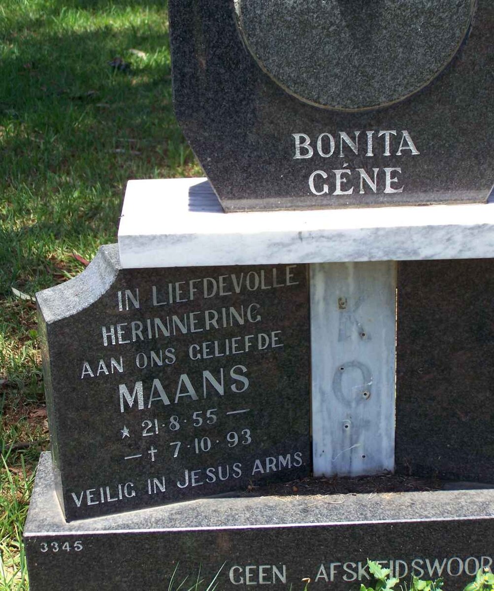 KOK Maans 1955-1993 [55-93]