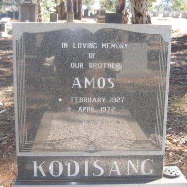 KODISANG Amos 1927-1972