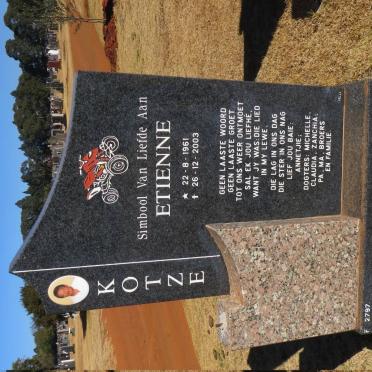 KOTZE Etienne 1961-2003