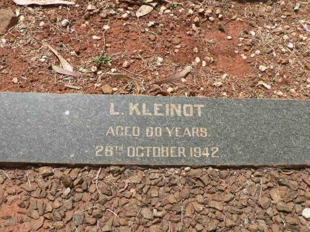 KLEINOT L. -1942