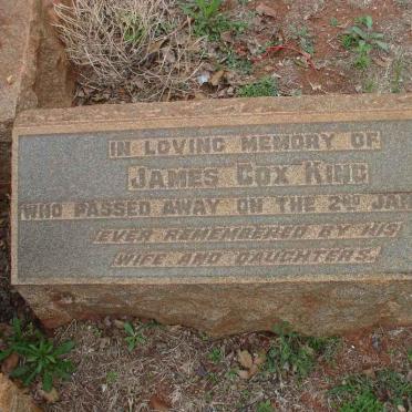 KING James Cox -1943