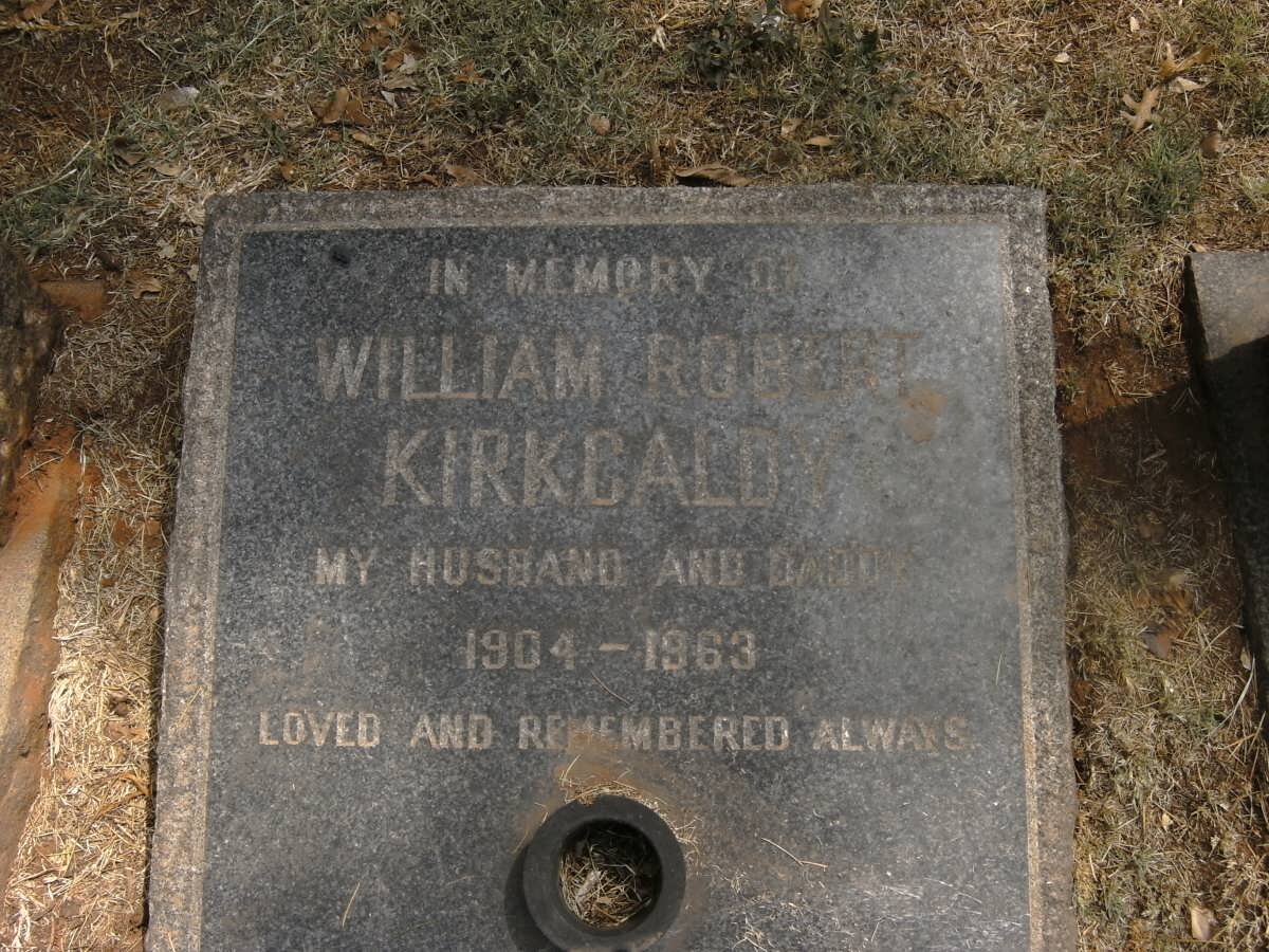 KIRKCALD William Robert 1904-1963