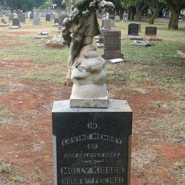 KIDSON Molly 1921-1928