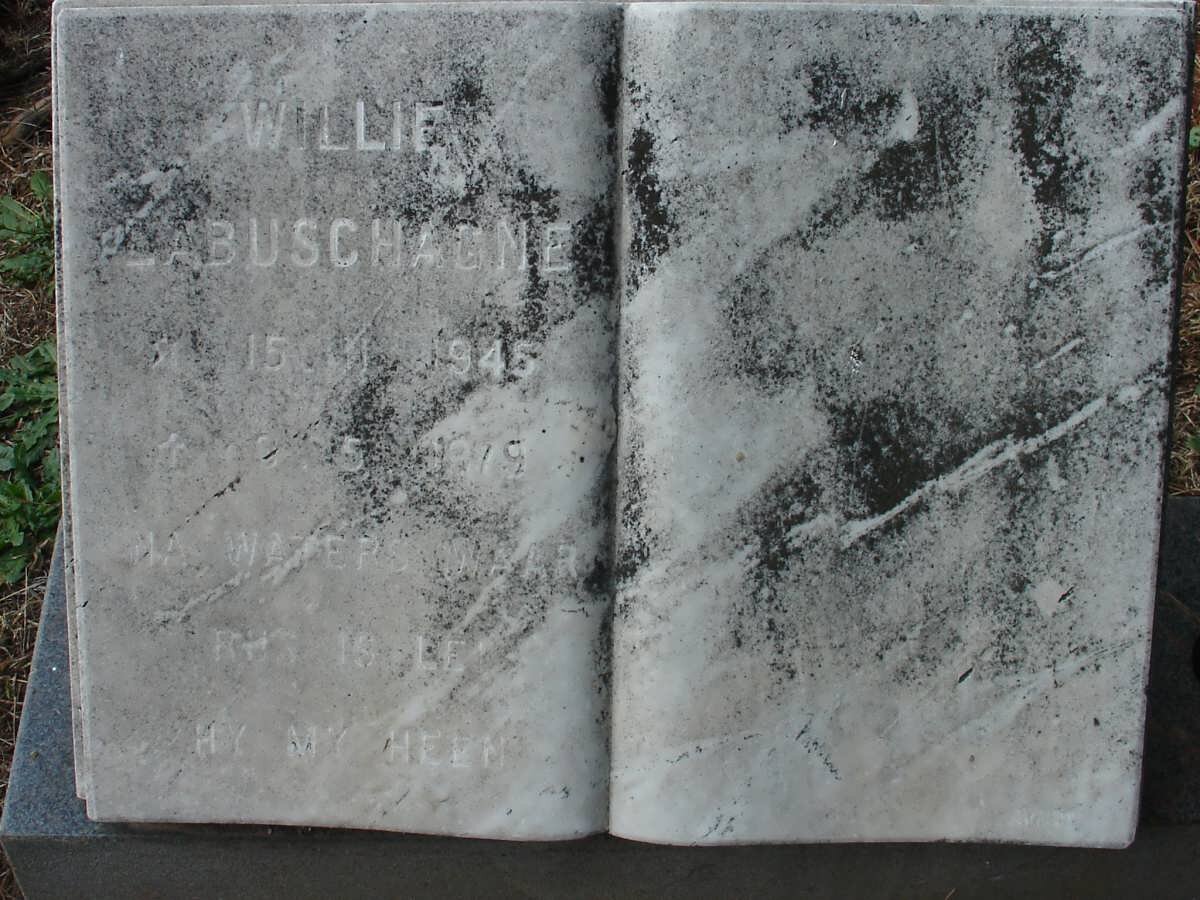 LABUSCHAGNE Willie 1945-1979