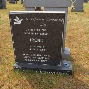 LANGENHOVEN Irene 1974-2003