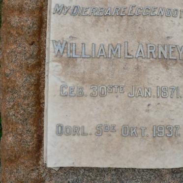 LARNEY William 1871-1937