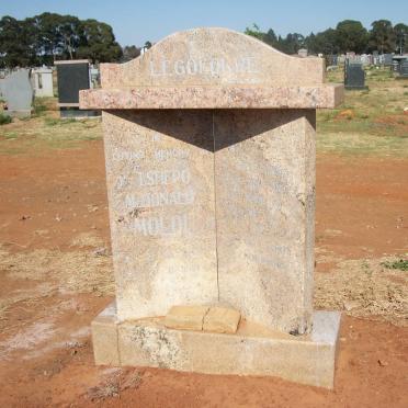 LEGOLOKWE Tshepp McDonald Moloi 1972-20??