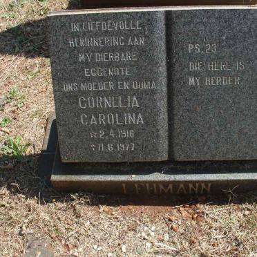 LEHMANN Cornelia Carolina 1916-1977