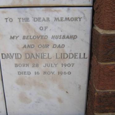 LIDDELL David Daniel 1907-1960
