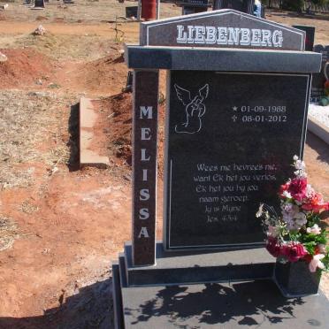 LIEBENBERG Melissa 1988-2012