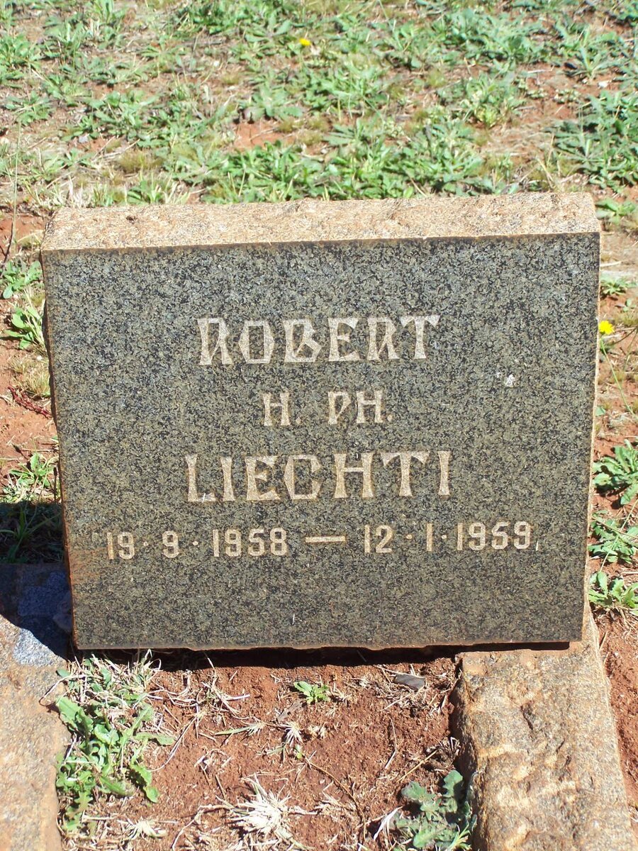 LIECHTI Robert 1958-1959