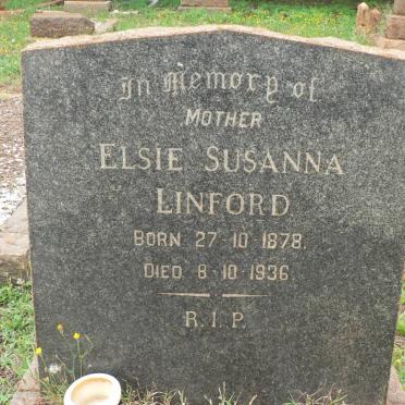 LINFORD Elsie Susanna 1878-1936