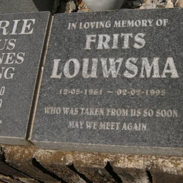 LOUWSMA Frits 1961-1995