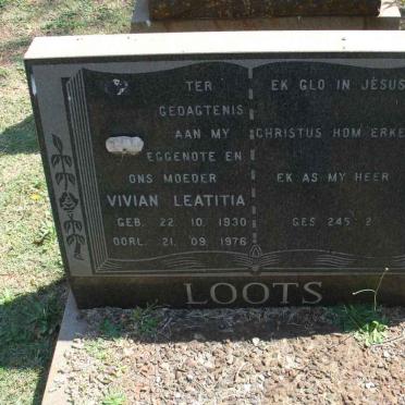 LOOTS Vivian Leatitia 1930-1976