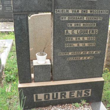 LOURENS A.C. 1899-1965
