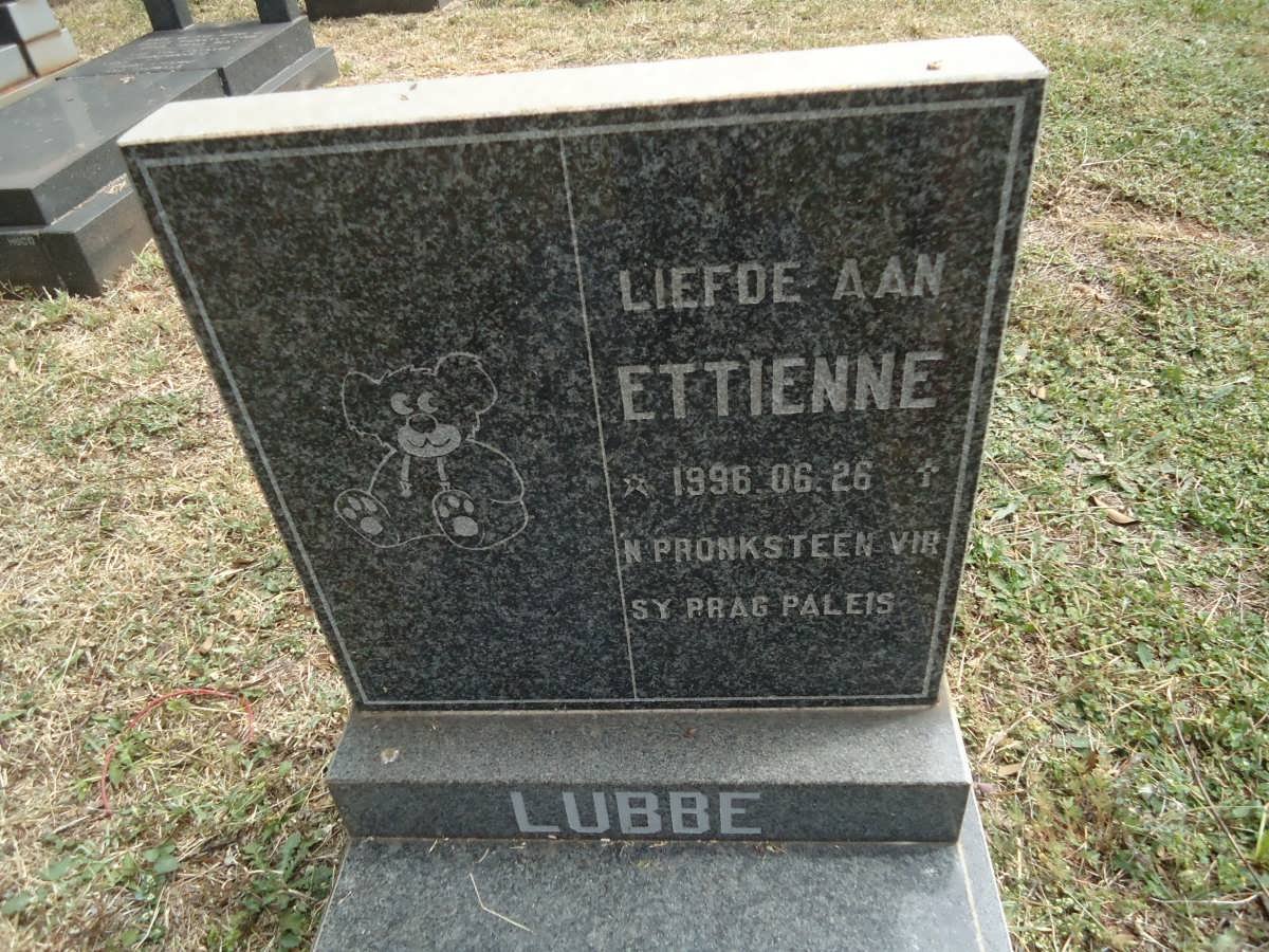 LUBBE Ettienne 1996-1996