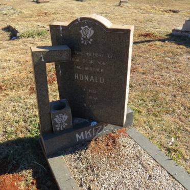 MKHIZE Ronald 1951-1952