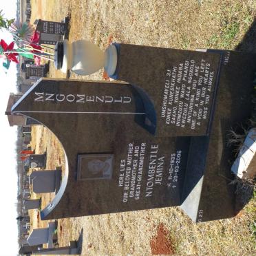 MNGOMEZULU Ntombentle Jemina 1935-2006
