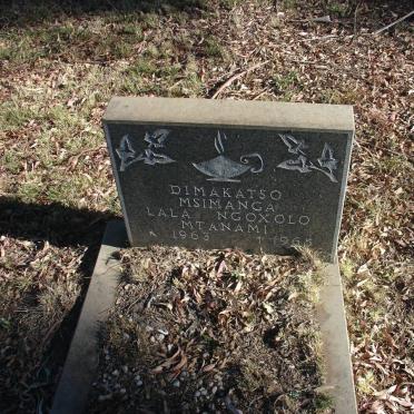 MTANAMI Dimakatso Msimango 1963-1965