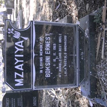 MZAYIYA Boksini Ernest -1969