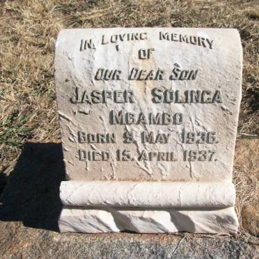 MBAMBO Jasper Solinga 1936-1937