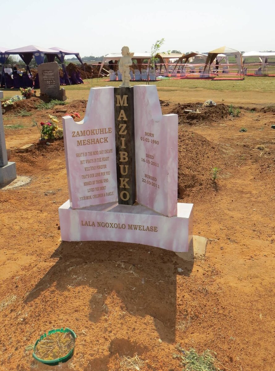 MAZIBUKO Zamokuhle Meshack 1980-2011