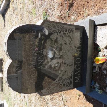 MAGONGWE Makamanyane Anna 1922-1970