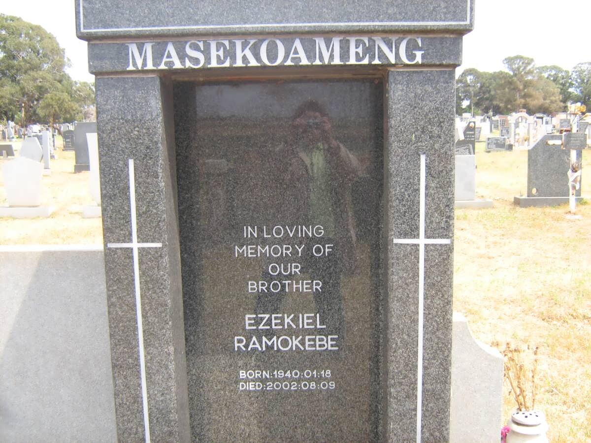 MASEKOAMENG Ezekiel Ramokebe 1940-2002