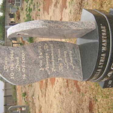 MAGAQA Priscilla Lydia 1966-2007