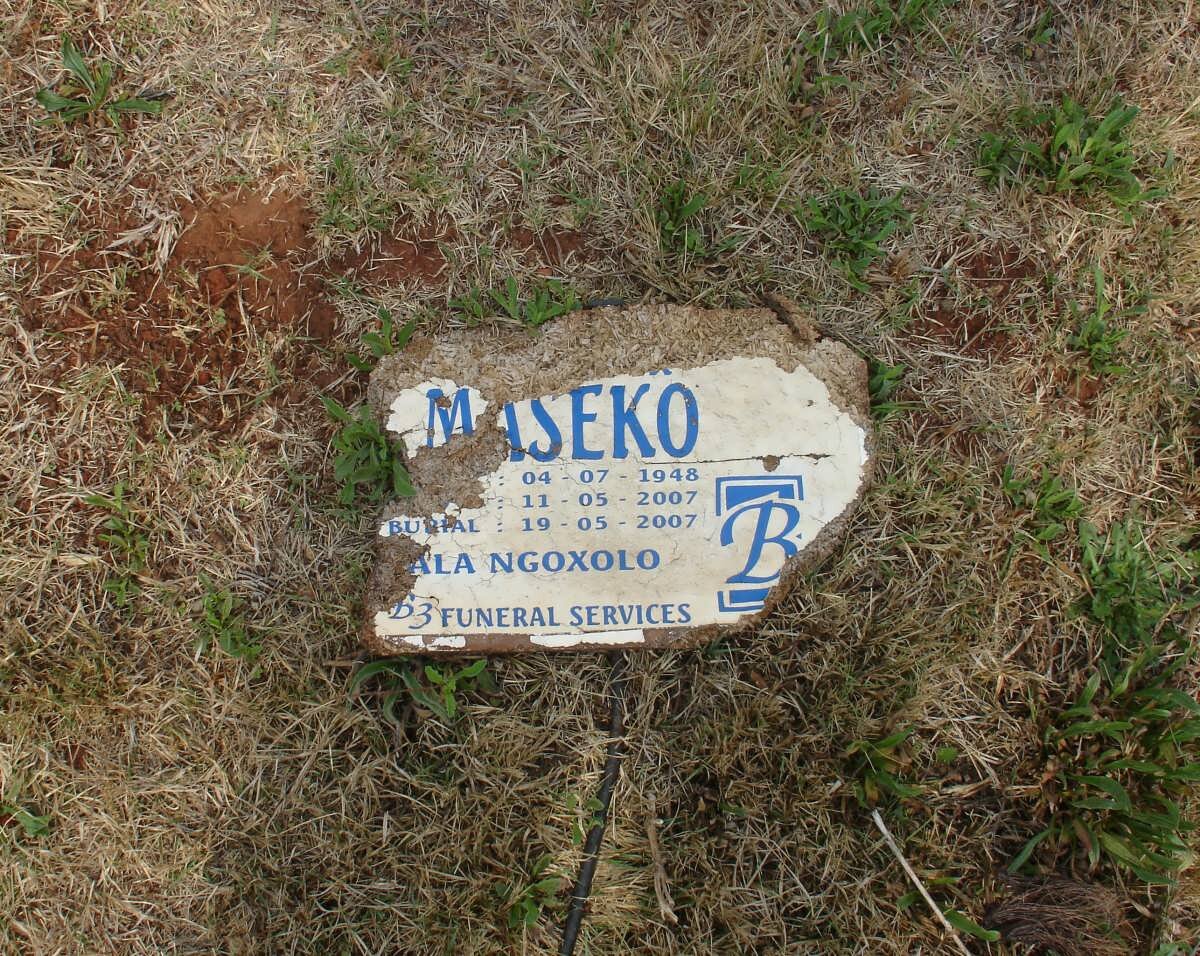 MASEKO ? 1948-2007