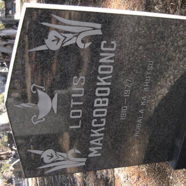 MAKGOBOKONG Lotus 1910-1977