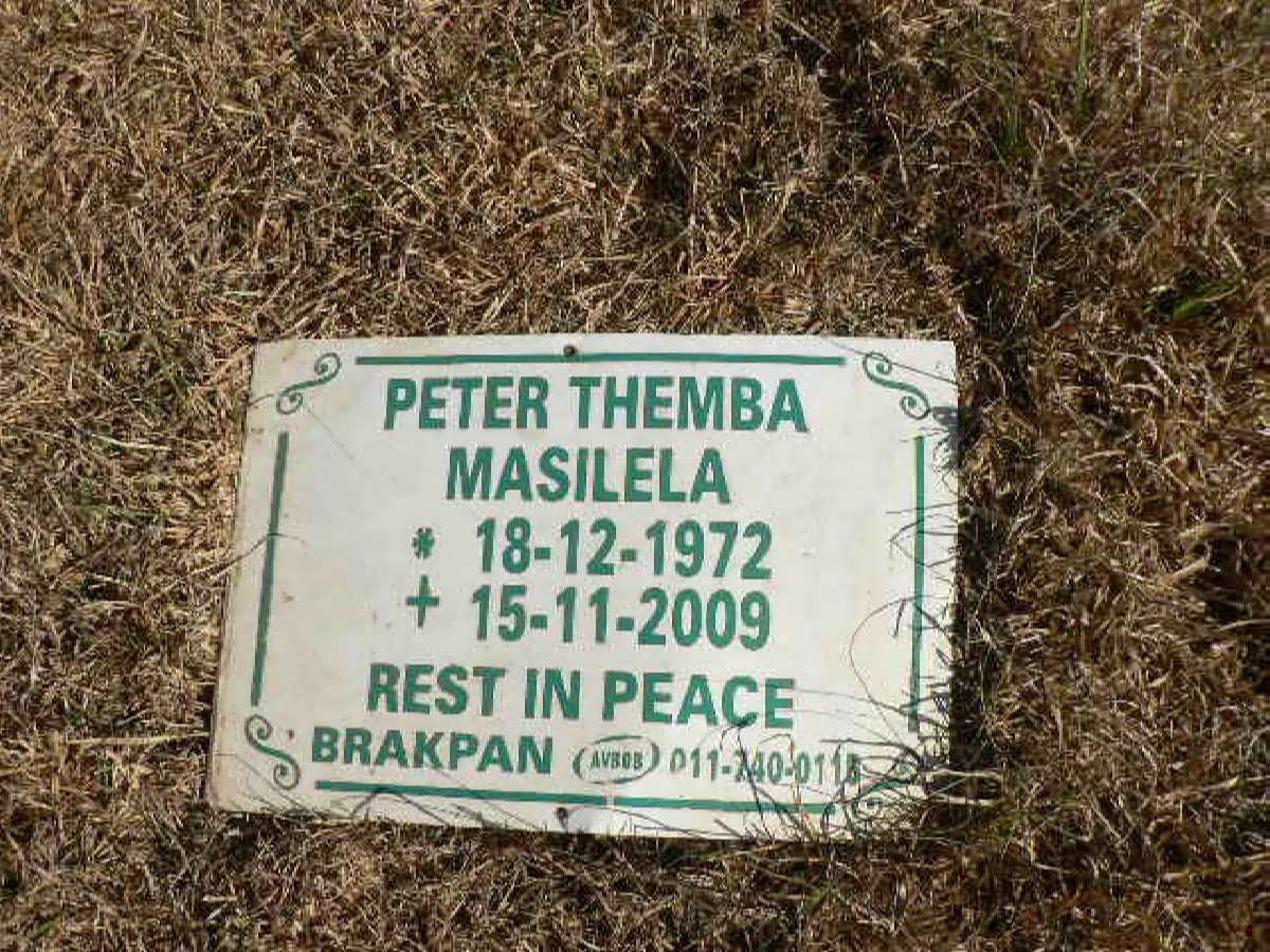 MASILELA Peter Themba 1972-2009