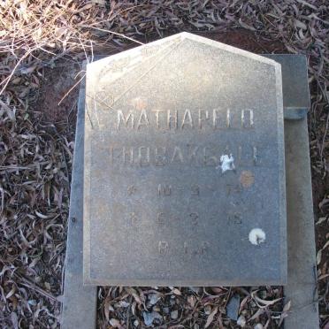 MATHAPELO Thobakgale 1974-1975