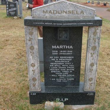 MADONSELA Martha 1944-2007