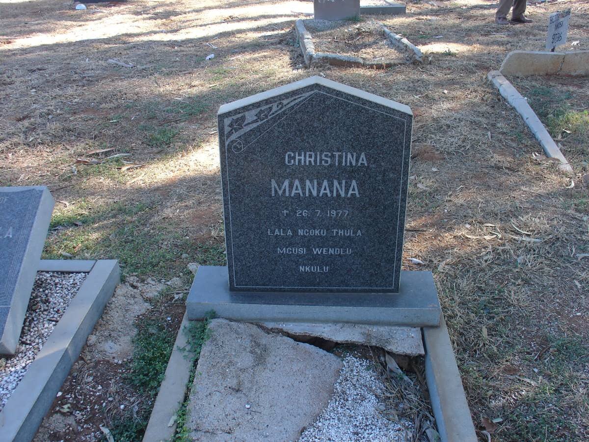 MANANA Christina -1977