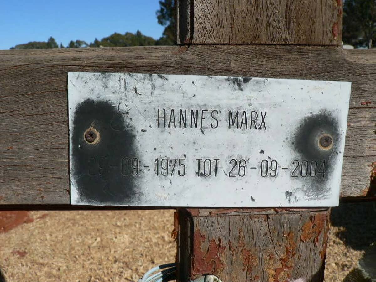 MARX Hannes 1975-2004