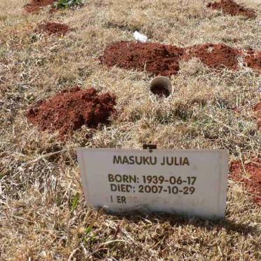 MASUKU Julia 1939-2007