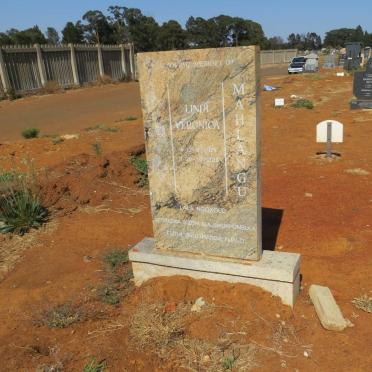 MAHLANGU Lindi Veronica 1975-2010