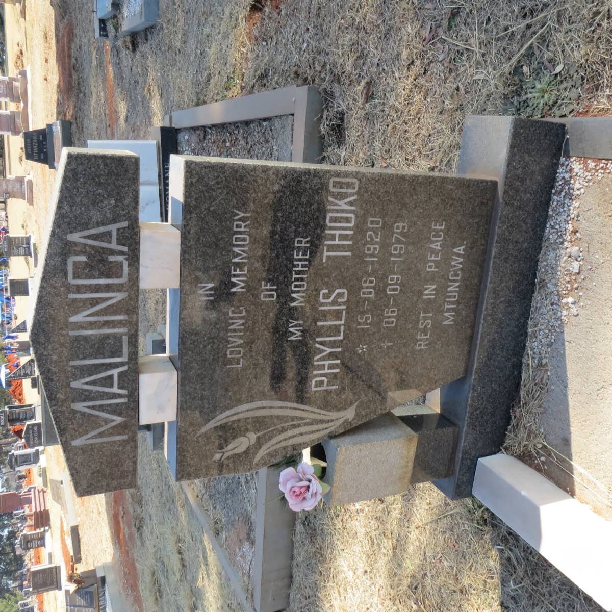 MALINGA Phyllis Thoko 1920-1979