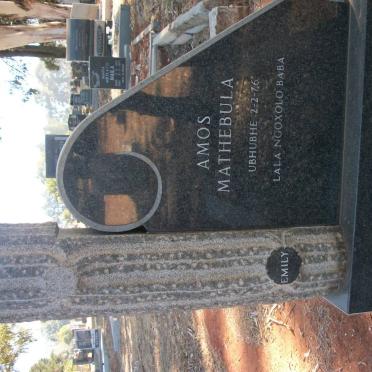 MATHEBULA Amos -1976