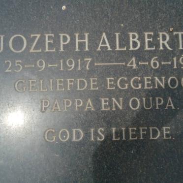 MARAIS Jozeph Albertus 1917-1979 &amp; Magdalena Cecilia 1920-1994
