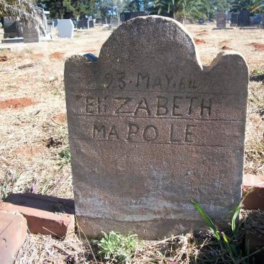 MAPOLE Elizabeth -1964